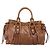 Bolsa Miu Miu em couro 2way marrom tom dourado Auth mr3024V - vista 2