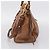 Bolsa Miu Miu em couro 2way marrom tom dourado Auth mr3024V - vista 4