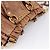 Bolsa Miu Miu em couro 2way marrom tom dourado Auth mr3024V - vista 6