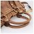 Bolsa Miu Miu em couro 2way marrom tom dourado Auth mr3024V - vista 7