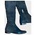 Botas altas Jimmy Choo negras T.36,5 Negro - vista 2