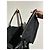 Borsa Bottega Veneta Tote Puffer Nero - vista 7