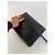 Céline Vintage Celine Triomphe Leder-Klappclutch c. 1992 Schwarz - Ansicht 10