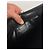 Céline Vintage Celine Triomphe Leder-Klappclutch c. 1992 Schwarz - Ansicht 5