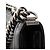 CHANEL - Borsa a tracolla mini Chanel Boy in pelle liscia nera Nero - vista 5
