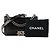 CHANEL - Borsa a tracolla mini Chanel Boy in pelle liscia nera Nero - vista 9