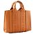 CHLOÉ - Borsa a tracolla Woody Small Chloé in pelle liscia camel Cammello - vista 2