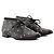 Autre Marque SAINT LAURENT - Derbies Saint Laurent in pelle liscia nera e stud argentati (T38) Nero