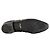 Autre Marque SAINT LAURENT - Derbies Saint Laurent in pelle liscia nera e stud argentati (T38) Nero - vista 3