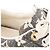 LOUIS VUITTON - Sneakers Time Out Louis Vuitton in denim monogrammato grigio e beige (T37) - vista 5