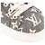 LOUIS VUITTON - Sneakers Time Out Louis Vuitton in denim monogrammato grigio e beige (T37) - vista 6