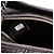 CHANEL - Borsa a tracolla Gabrielle mini in pelle stropicciata nera iridescente Nero - vista 8