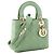 Autre Marque DIOR - Borsa a mano Lady Dior My ABC Small in pelle cannage verde - vista 2
