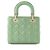 Autre Marque DIOR - Borsa a mano Lady Dior My ABC Small in pelle cannage verde - vista 3