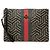 Gucci GG Supreme Caleido Web Bee Clutch Beige