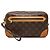 Louis Vuitton Monogram Marly Dragonne GM Clutch Bag Braun