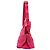 Borsa Tote Satchel Prada Canvas Canapa Logo Rosa - vista 6