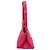 Borsa Tote Satchel Prada Canvas Canapa Logo Rosa - vista 7