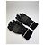 Guanti Vintage Prada in Nylon e Pelle Fine anni '90 Nero Crema - vista 2