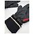 Guanti Vintage Prada in Nylon e Pelle Fine anni '90 Nero Crema - vista 4