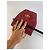 Bolsa vintage Givenchy estruturada de alça de mão Burgundy Gold Bordeaux - vista 10