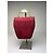 Bolsa vintage Givenchy estruturada de alça de mão Burgundy Gold Bordeaux - vista 2