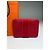 Vintage Hermès Canvas Zip Wallet Red Silver - view 12