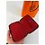 Vintage Hermès Canvas Zip Wallet Red Silver - view 3
