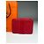 Vintage Hermès Canvas Zip Wallet Red Silver - view 6