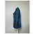 Vintage Yves Saint Laurent Karierter Rollkragenpullover Blau M - Ansicht 2
