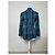 Vintage Yves Saint Laurent Karierter Rollkragenpullover Blau M - Ansicht 3