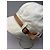 Vintage Chloé Canvas Hut Creme mit braunem Lederband 57.5 Beige - Ansicht 7