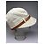 Vintage Chloé Canvas Hut Creme mit braunem Lederband 57.5 Beige - Ansicht 9