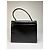 Vintage Givenchy 4G Logo Strukturierte Handtasche mit Henkel Späte 1970s Black Schwarz - Ansicht 2