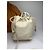 Vintage Loewe Textilleder-Beuteltasche Ende der 1990er Off-White Weiß - Ansicht 10
