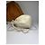 Vintage Loewe Textilleder-Beuteltasche Ende der 1990er Off-White Weiß - Ansicht 7