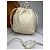 Vintage Loewe Textilleder-Beuteltasche Ende der 1990er Off-White Weiß - Ansicht 8