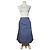 Céline Gonna a trapezio strutturata Celine Vintage Azzurro S Blu