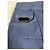 Céline Gonna a trapezio strutturata Celine Vintage Azzurro S Blu - vista 8