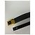 Cintura in pelle Vintage Givenchy Logo 4G c. fine anni '80 Nero Oro - vista 11