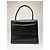 Vintage Givenchy Structured Leather Top-Handle Bag Late 1990s Black - view 2