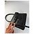 Vintage Givenchy Structured Leather Top-Handle Bag Late 1990s Black - view 9