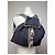 Vintage Prada Linea Rossa Beuteltasche Ende 1990er Navy Marineblau - Ansicht 13