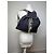 Vintage Prada Linea Rossa Beuteltasche Ende 1990er Navy Marineblau - Ansicht 4