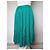 Gonna midi plissettata Vintage Dior Teal M Blu - vista 13