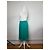 Gonna midi plissettata Vintage Dior Teal M Blu - vista 2