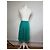 Gonna midi plissettata Vintage Dior Teal M Blu - vista 3