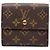 Cartera Louis Vuitton Monogram Elise Marrón Carteras Pequeñas Castaño