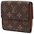 Cartera Louis Vuitton Monogram Elise Marrón Carteras Pequeñas Castaño - vista 2
