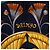 Foulard di seta Hermès Daimyo Princes Du Soleil Levant Blu 90 - vista 5
